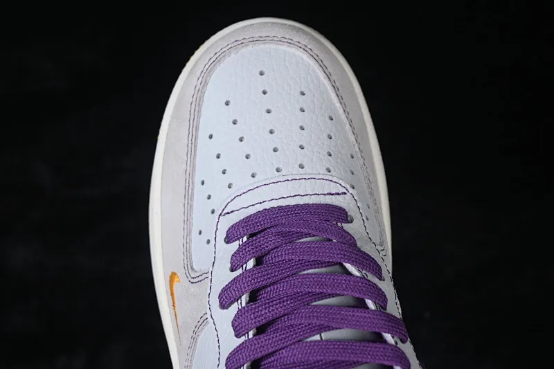 All categories Nk Air Force 1 Air Force series Nk Air Force 1 Low Air Force low top Nike Air Force 1'07 Low NBA joint Purple Lakers Air Force 1 low top casual sneakers SS1979-004